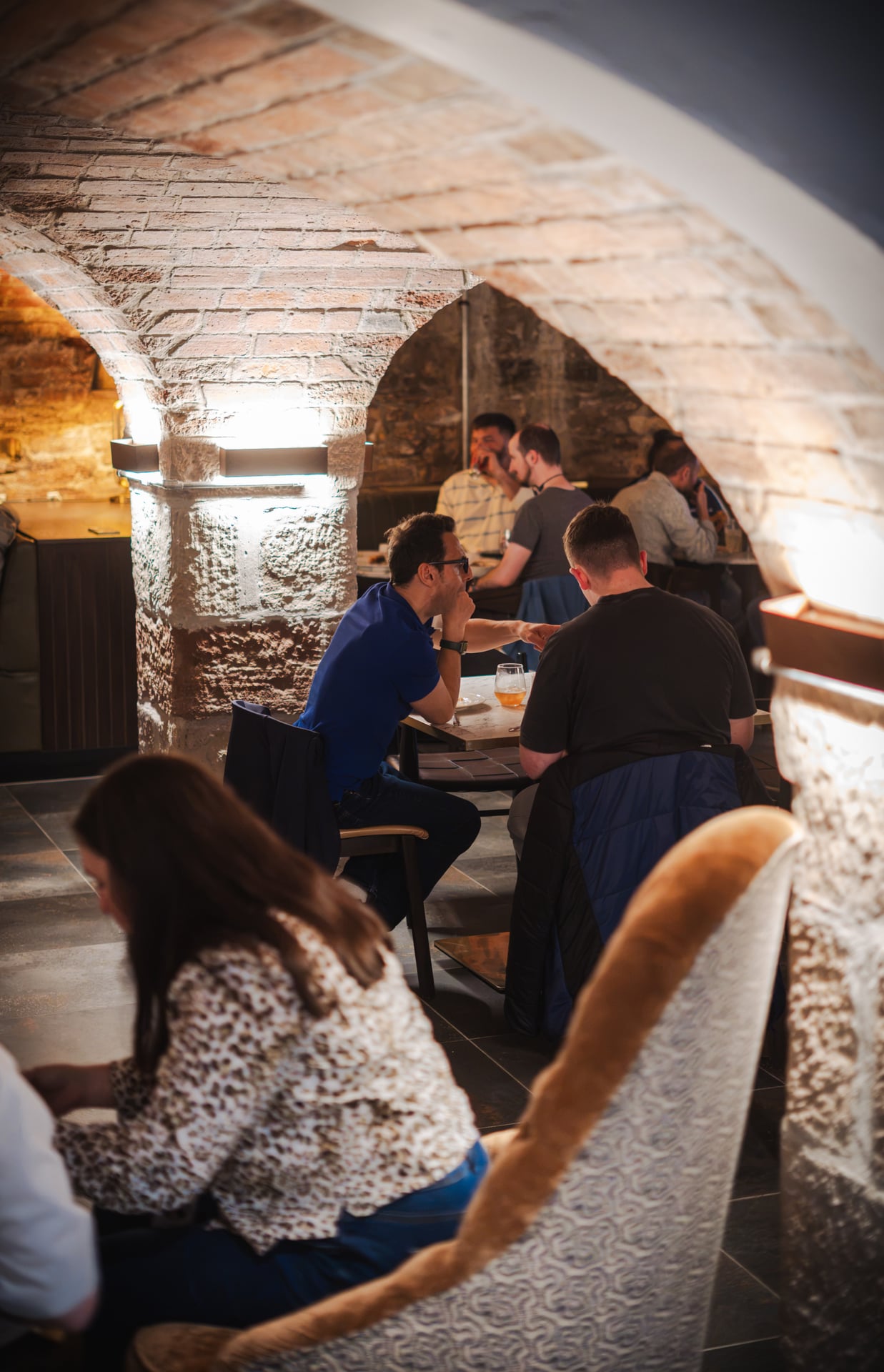 Guests at a Custom House Belfast BBQ event